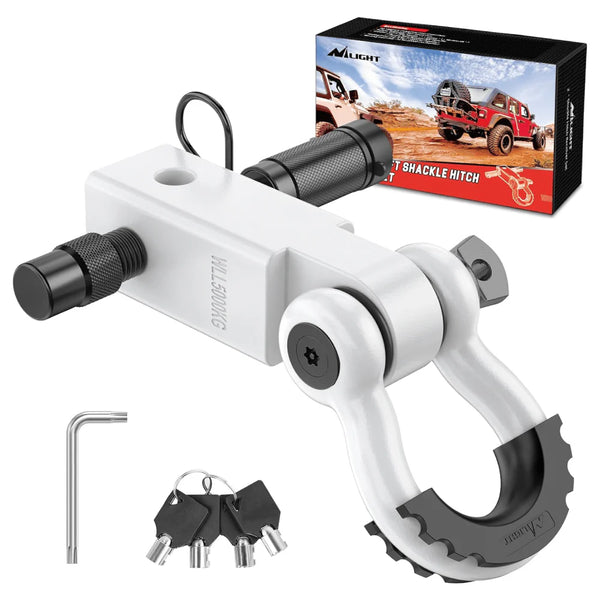 2 Inch Anti-Theft Shackle Hitch Receiver Set