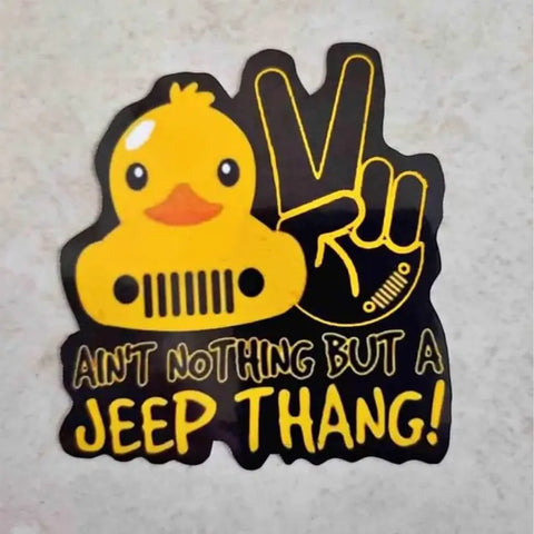 Jeep Thang stickers
