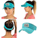 Patch Visor - Dog Mom (Turquoise)