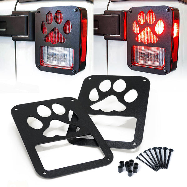 2007-2018 Jeep Wrangler JK Tail Light Cover
