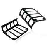 Black Taillight Guards For 2007 - 2018 Jeep Wrangler JK