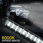 xprite  Double Row White LED Light Bar with Amber Backlight | Sunrise Series  50" LED Light Bar