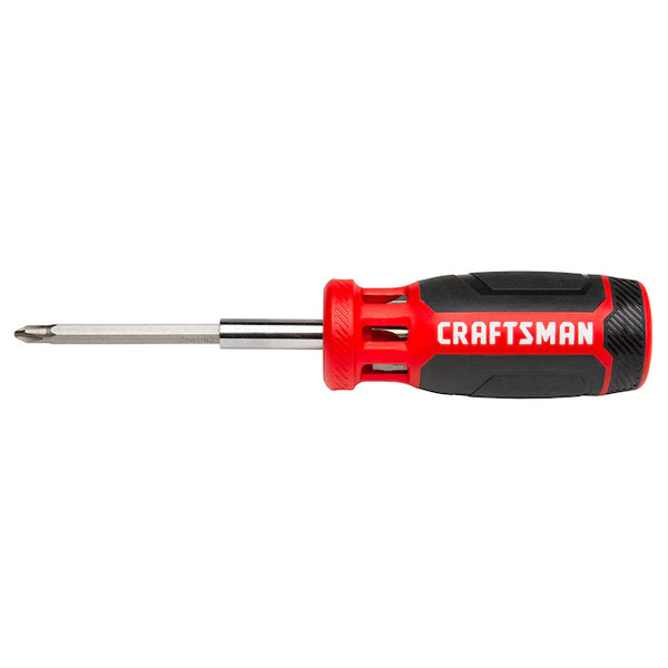 CRAFTSMAN 7-Piece Bi-material Handle Assorted Multi-bit Screwdriver Set