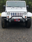TACTIK HD Front Bumper with Hoop for 07-18 Jeep Wrangler JK
