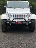 TACTIK HD Front Bumper with Hoop for 07-18 Jeep Wrangler JK