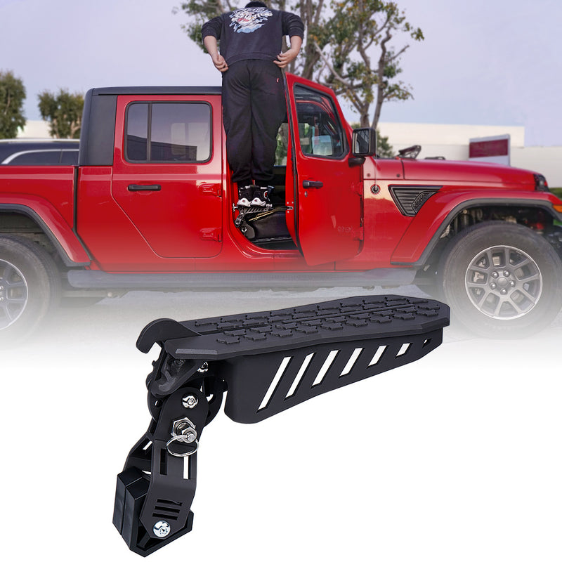 Foldable Rooftop Door Step Stand