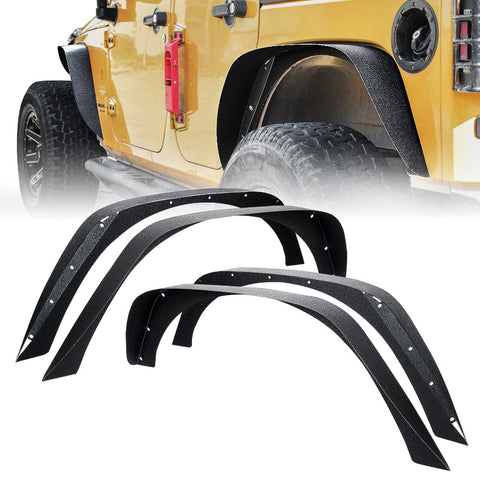 Steel Fender Flares for 07-18 Jeep Wrangler JK | Grind Series