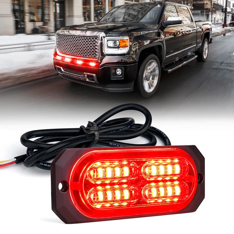 Squad Series 4W Flush Mount Side Marker Strobe Light
