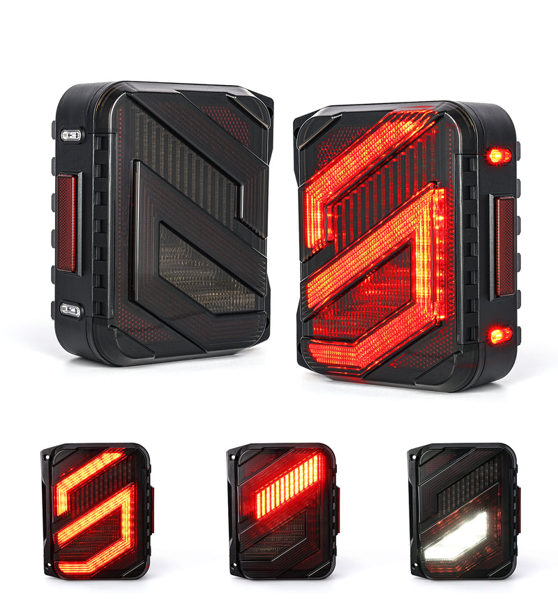 Jeep Wrangler JK Tail Lights | Savage Series