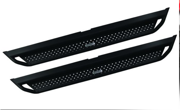 Go Rhino D14505T Dominator D1 Side Steps for 07-18 Jeep Wrangler Unlimited JK 4-Door