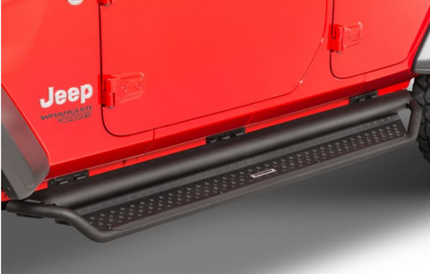 Go Rhino D14505T Dominator D1 Side Steps for 07-18 Jeep Wrangler Unlimited JK 4-Door