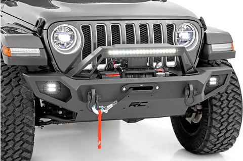 Front Winch Bumper Jeep Gladiator JT/Wrangler JK & JL/Wrangler Unlimited 4WD