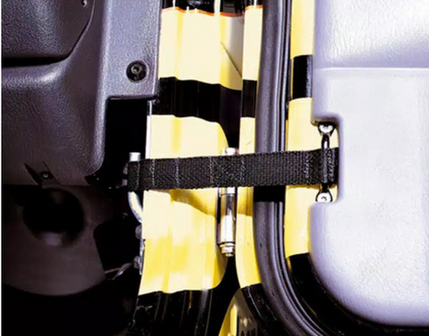 Door Check Straps for 18-24 Jeep Wrangler JL & Gladiator JT