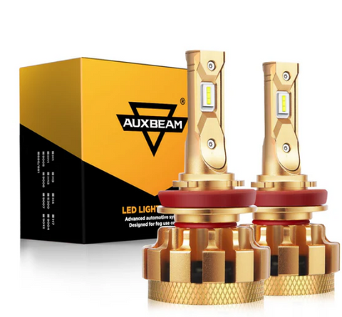 H11 LED Headlight Bulbs 70W 18000LM F-16 Plus Series Brightest 6000K Cool White | 2 Bulbs