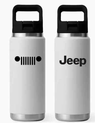 Top Handle Bottle - Jeep Text Grille