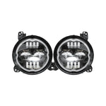 9-Inch RGB-W Headlights with DRL & Halo
