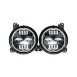 9-Inch RGB-W Headlights with DRL & Halo