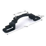 Xprite 4" Fog Light Mounting Bracket for 2013-2018 Jeep Wrangler JK Hard Rock/10A Bumper and JL