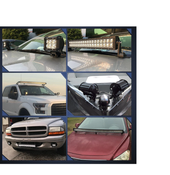 Hood Clamp Holder Mount Bracket Type A (Pair)