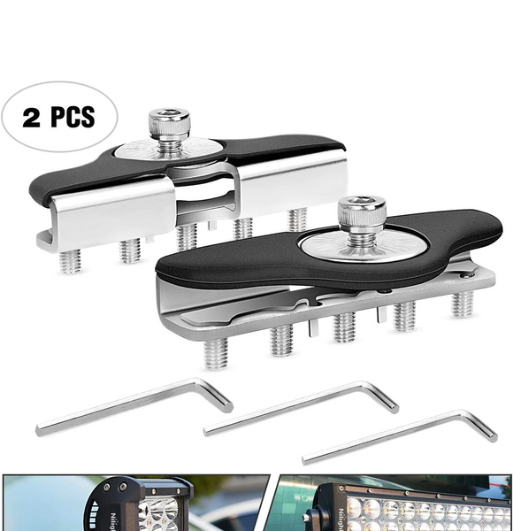 Hood Clamp Holder Mount Bracket Type A (Pair)