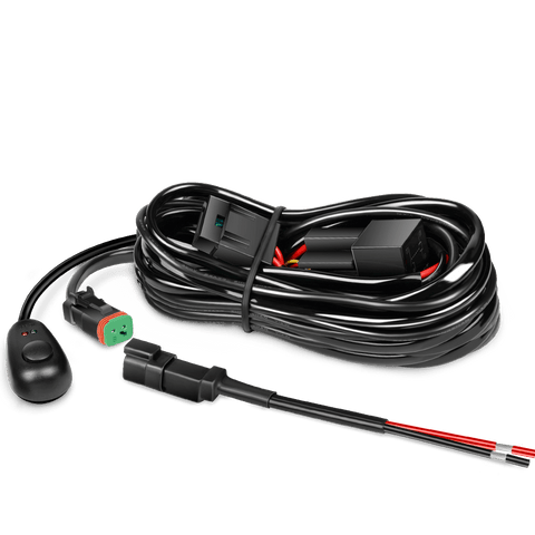 16AWG DT Connector Wire Harness Kit 1 Lead W/ 12V On Off Switch