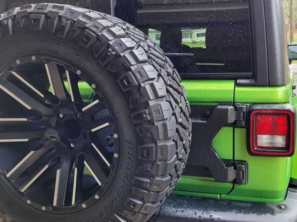 Barricade HD Tire Carrier with Spare Tire Mount (18-25 Jeep Wrangler JL, Excluding 4xe)