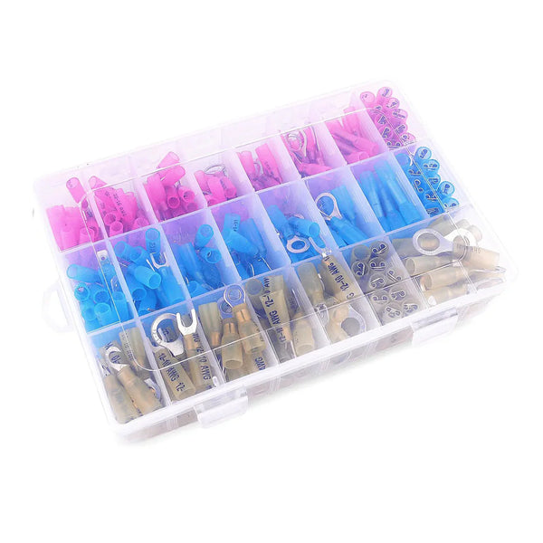 135Pcs Heat Shrink Wire Connectors