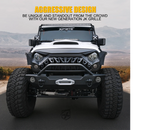 Replacement JK Front Grille Venom Series G1 for Jeep Wrangler 07-18