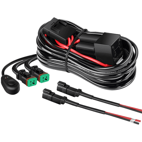 14AWG 11.5FT DT Connector Wire Harness Kit 2 Leads W/ 12V On-Off Switch