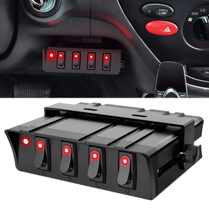 4Gang SPST Rocker Switch Box