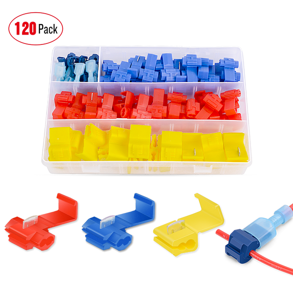 100Pcs Quick Splice Wire Terminals