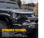 Replacement JK Front Grille Venom Series G1 for Jeep Wrangler 07-18