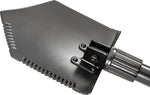 Quadratec Heavy Duty Folding Utility Shovel with Storage Pouch