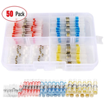 50pcs Solder Seal Wire Connector Kit