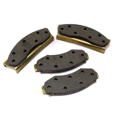 OMIX 16728.02 Semi-Metallic Front Disc Brake Pad Set for 78-81 Jeep CJ with Two Bolt Caliper Plate