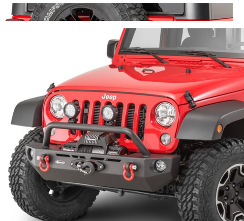 QRC STUBBY BUMPER WINCH MT JK
