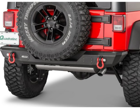 Mid Width Rear Bumper Without Lights for 07-18 Jeep Wrangler JK