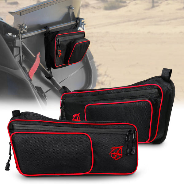 Rear Side Door Storage Bags for 2017-2020 Can-Am Maverick X3 Max XRS XDS Turbo R
