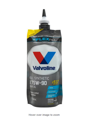 Valvoline SynPower 75W-90 Full Synthetic Gear Oil 1 Quart