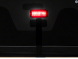 LED Third Brake Light and Extender; Black (76-18 Jeep CJ5, CJ7, Wrangler YJ, TJ & JK)