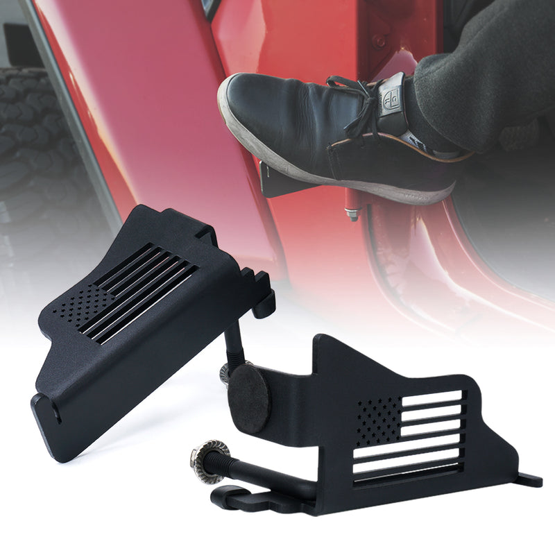 Front Foot Pegs for 2018+ Jeep Wrangler JL