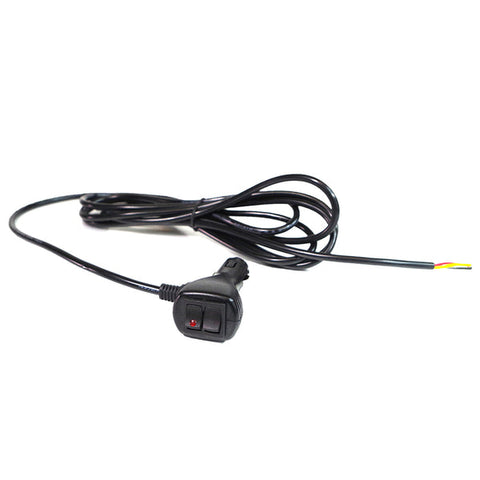 Xprite 12V 10ft Cigarette Lighter Extension Wire With On Off Switches