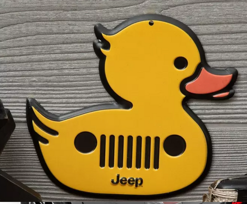 Jeep Duck Metal Wall Decor