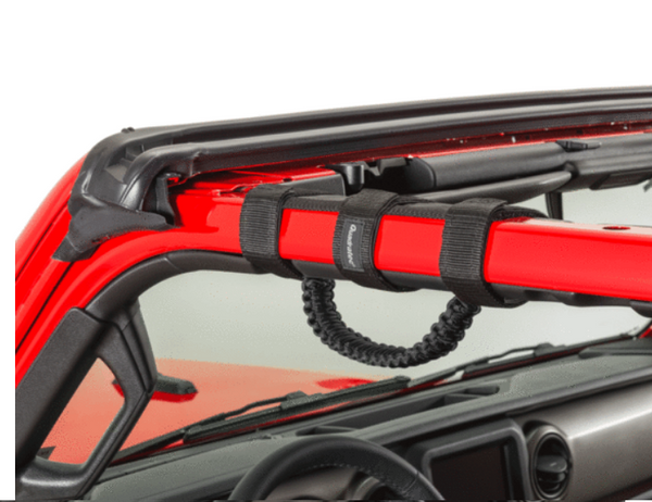 3 IN Paracord Front Grab Handle Pair for 97-23 Jeep Wrangler JL, JT, JK & TJ