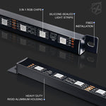 RGB Underbody Glow Kit with Bluetooth Control | Warfare Series