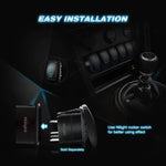 1Pc Rocker Switch Holder Panel Housing