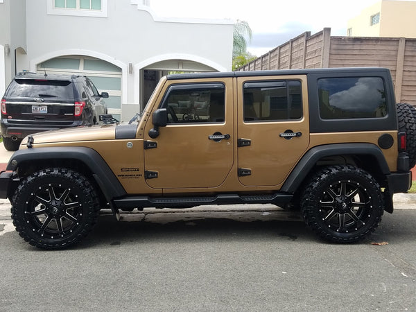 Fuel® Off-Road D53817902650 Maverick Wheel In Matte Black with Machined Accents 17x9 with 5.0in Backspace for 07-24 Jeep Wrangler JK, JL, & Gladiator JT