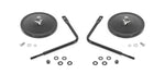Quadratec Adventure Mirrors with Round Head for 76-23 Jeep Wrangler JL, JK, TJ, YJ, CJ & Gladiator JT