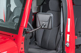 Quadratec Quick Release Mirrors with Square Head for 97-18 Jeep Wrangler TJ, Unlimited, Wrangler & Wrangler Unlimited JK