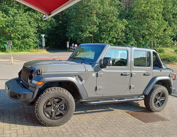 MasterTop Summer Combo Top Plus In Black Diamond for 18-23 Jeep Wrangler JL Unlimited with Hardtop